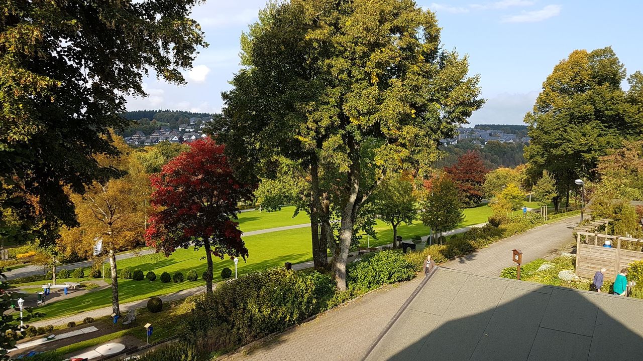 Blick über den Kurpark Blick über den Kurpark